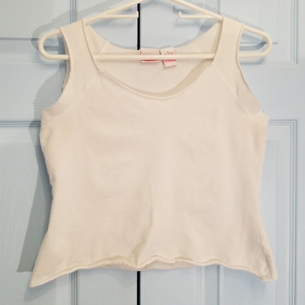Loose fit stretch muscle tank sleepwear top